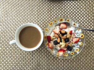 ゆる糖質制限の朝ごはんオーバーナイトオーツの画像