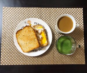 ゆる糖質制限ダイエットの朝ごはんの画像
